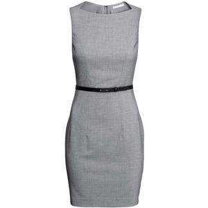 Sleek Professional Gray Dress!